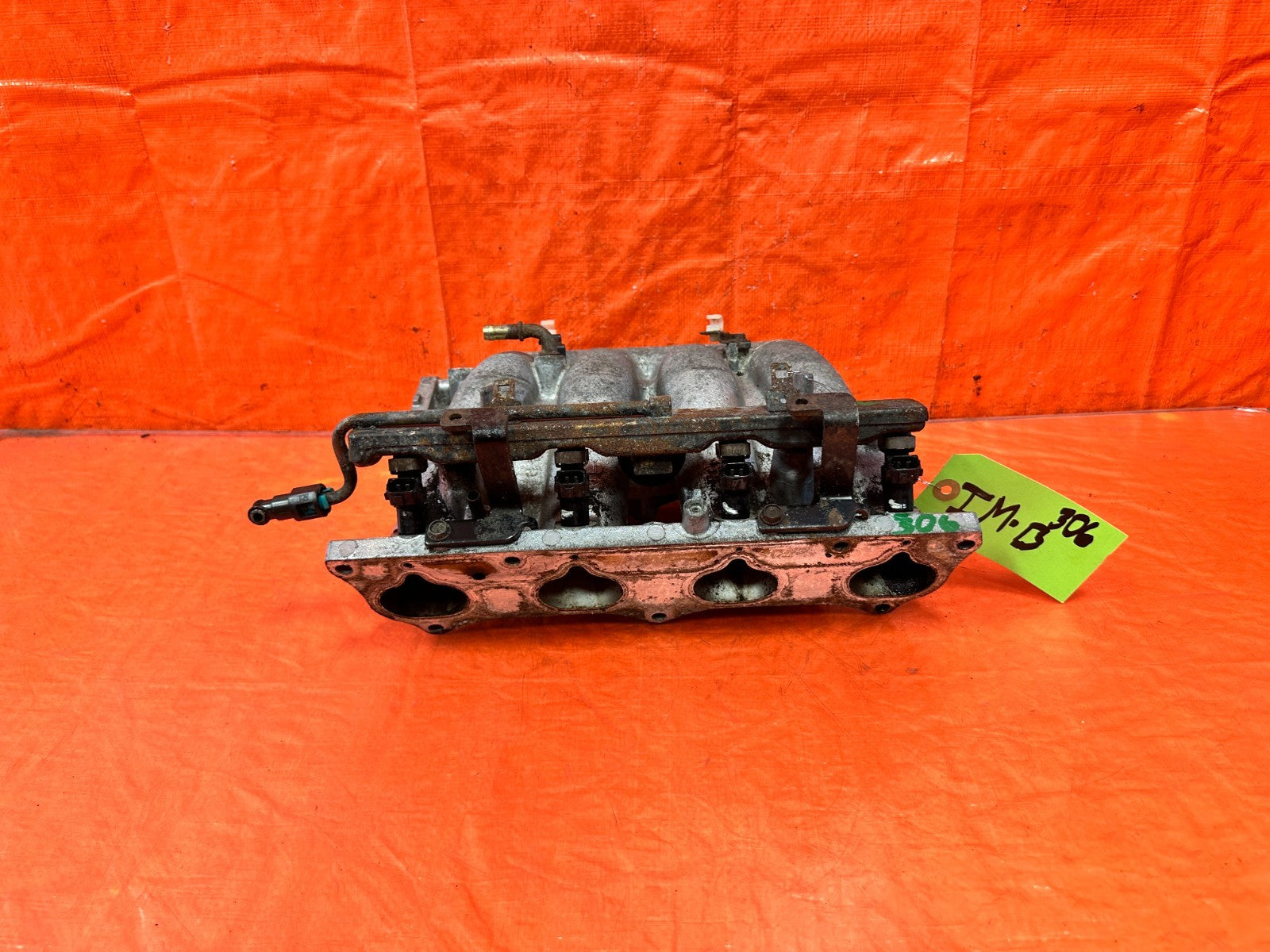 02 06 RSX TYPE S AND EP3   K20A2 K20Z1 K20Z3 INTAKE MANIFOLD W/ RAIL & INJECTORS0