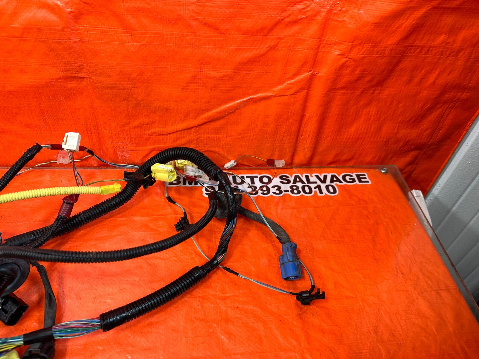 00 02 TOYOTA CELICA   INTERIOR FLOOR WIRING HARNESS WIRE LOOM   OEM FACTORY #2504