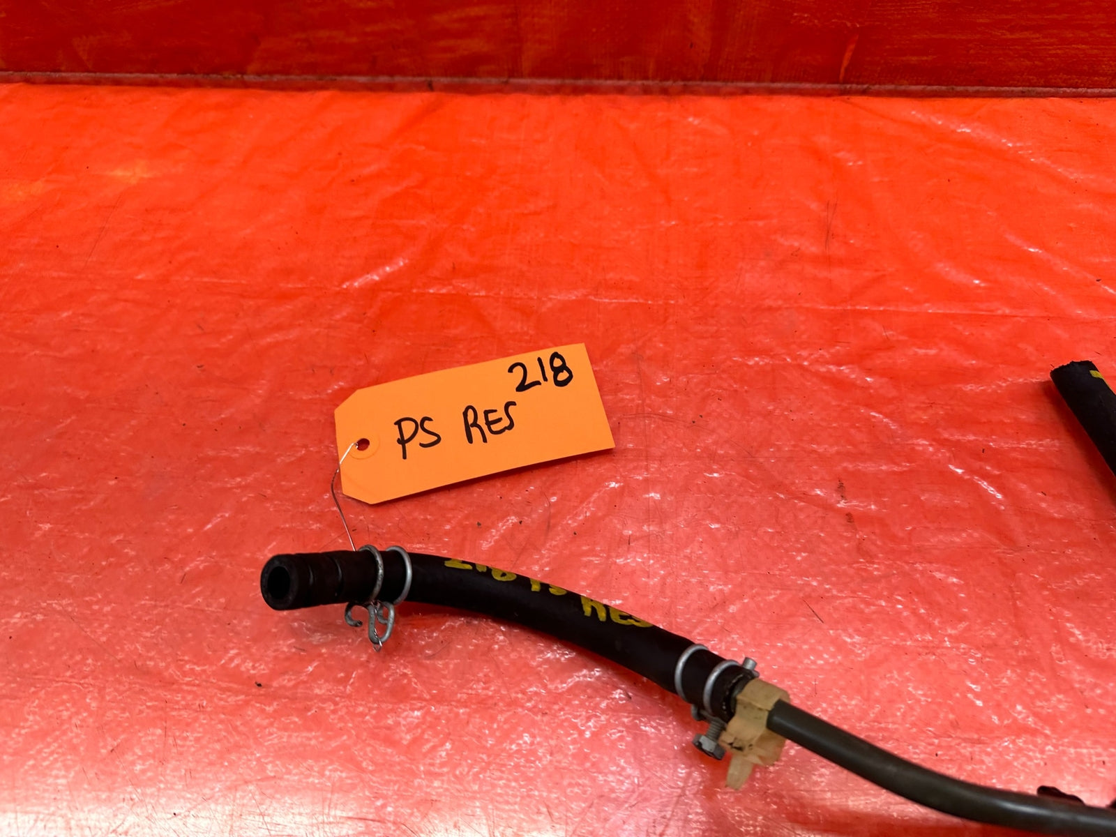 96 00 HONDA CIVIC   POWER STEERING HOSE PIPE LINE   TO THE RACK   OEM #21810