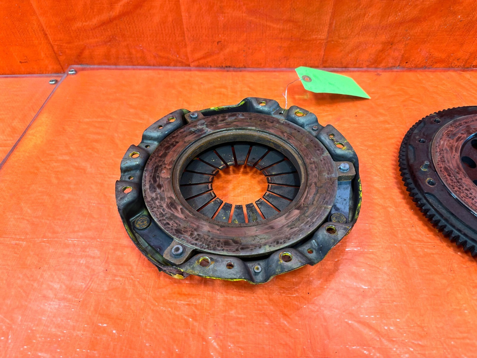00 09 HONDA S2000 ACT VLUTCH 4 SPRING W/ PRESSURE PLATE & LIGHT WEIGHT FLYWHEEL7