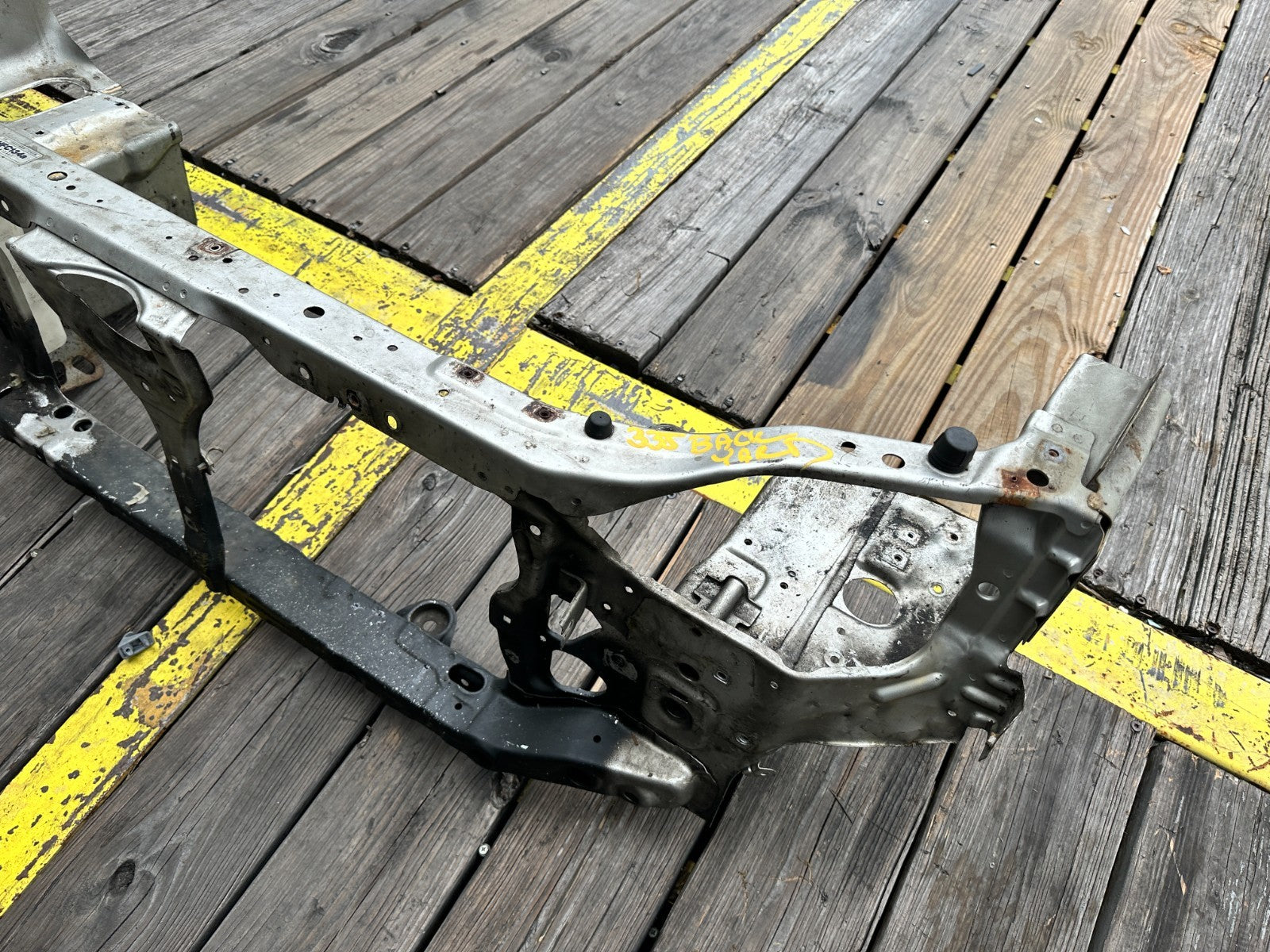 97 01 HONDA PRELUDE 2.2L FRONT CORE RADIATOR SUPPORT TIE BAR HEADLIGHT PANEL #336