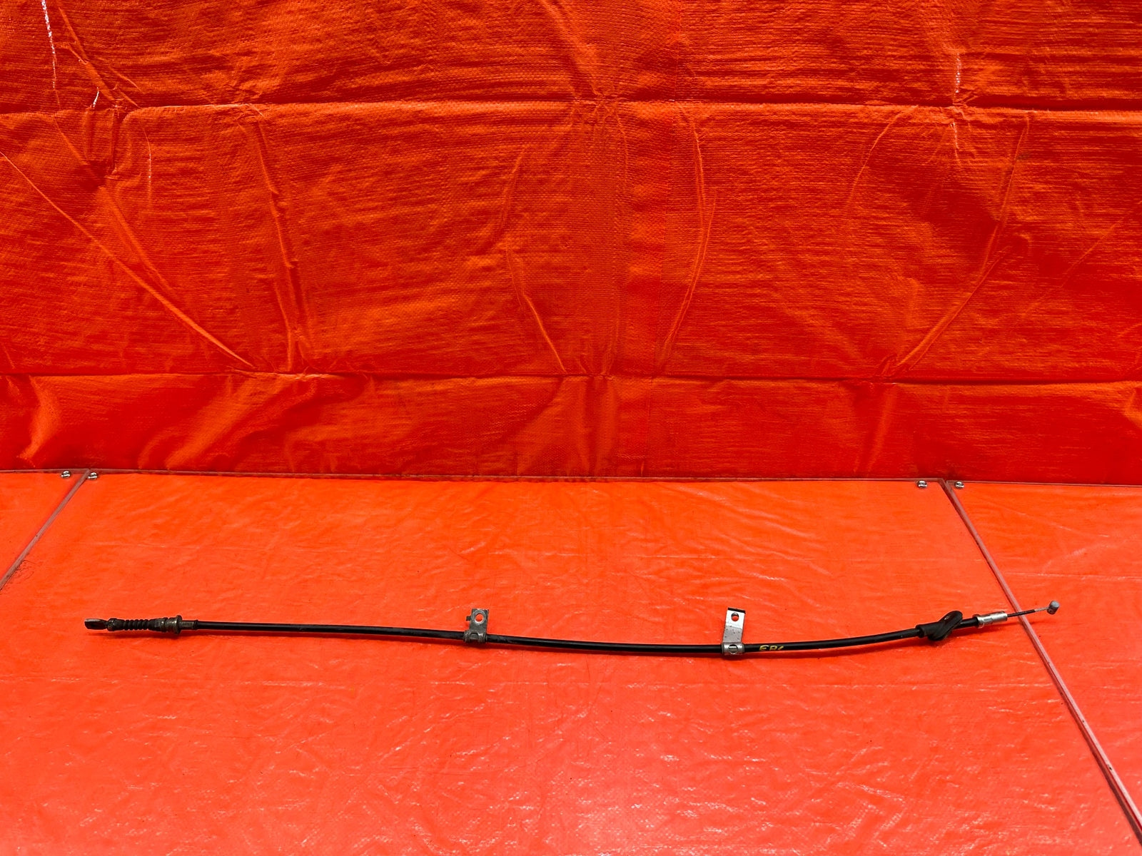 00 09 HONDA S2000   PASSENGER RIGHT EMERGENCY PARKING BRAKE CABLE LINE   OEM 1970