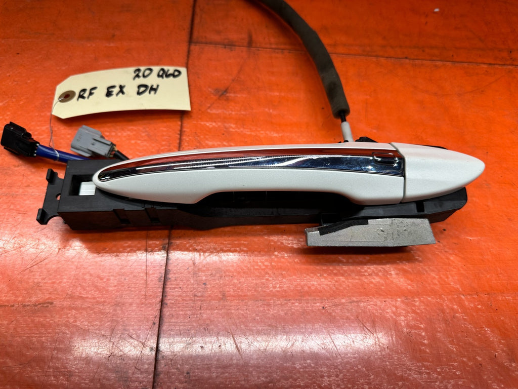 2016-2020 INFINITI Q60 COUPE PASSENGER RIGHT EXTERIOR DOOR HANDLE OEM #20Q604