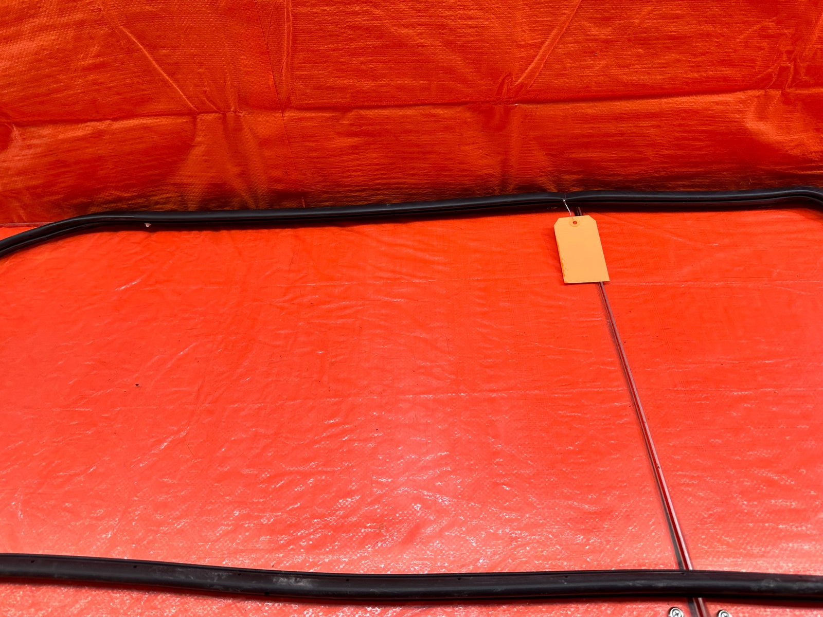08 15 LANCER EVOLUTION X EVO 10 PASSENGER RIGHT FRONT DOOR WEATHER STRIP OEM 2066