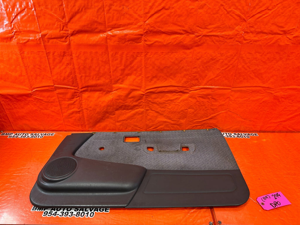 95 97 TOYOTA TACOMA   PASSENGER RIGHT DOOR PANEL DOOR CARD   NON POWER   OEM 2490