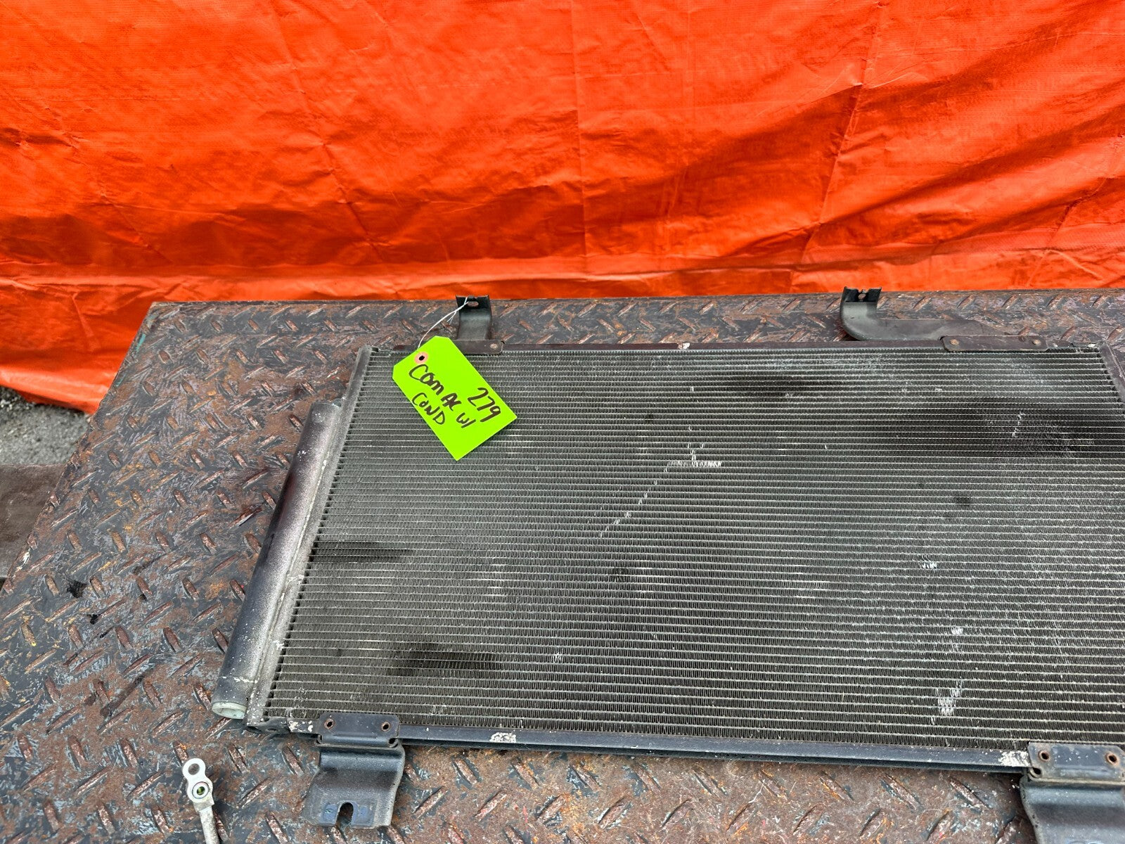 09 14 ACURA TSX 2.4L   AC LINE SET LINES PIPES HOSES W/ CONDENSER & FAN OEM #27910
