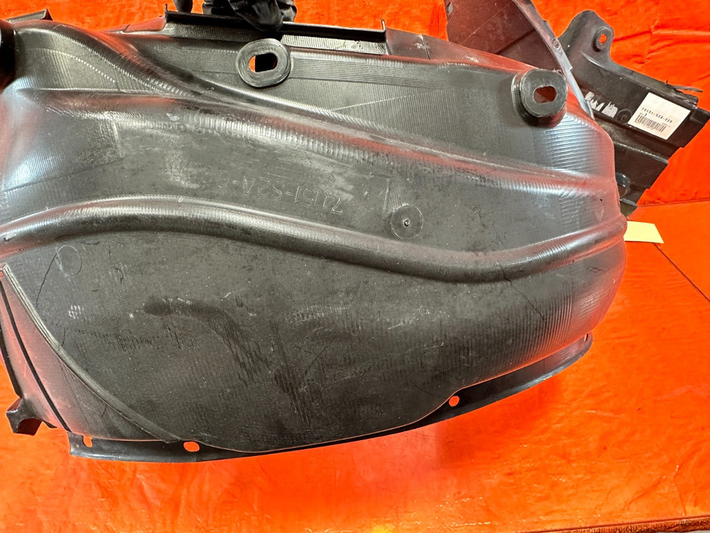 00 09 HONDA S2000   DRIVER LEFT FRONT FENDER LINER SPLASH SHIELD #S2K8