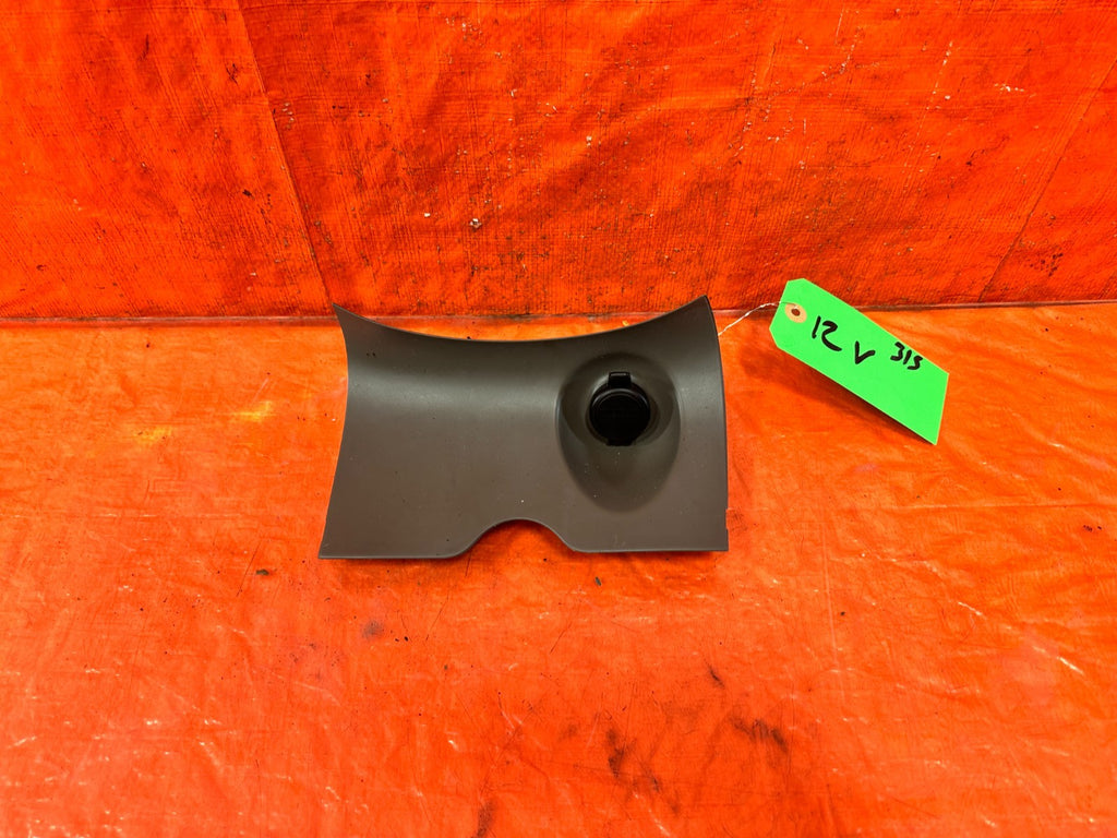 02 06 ACURA RSX   DASHBOARD CENTER CONSOLE 12 VOLT CHARGER SOCKET TRIM TAN #3140