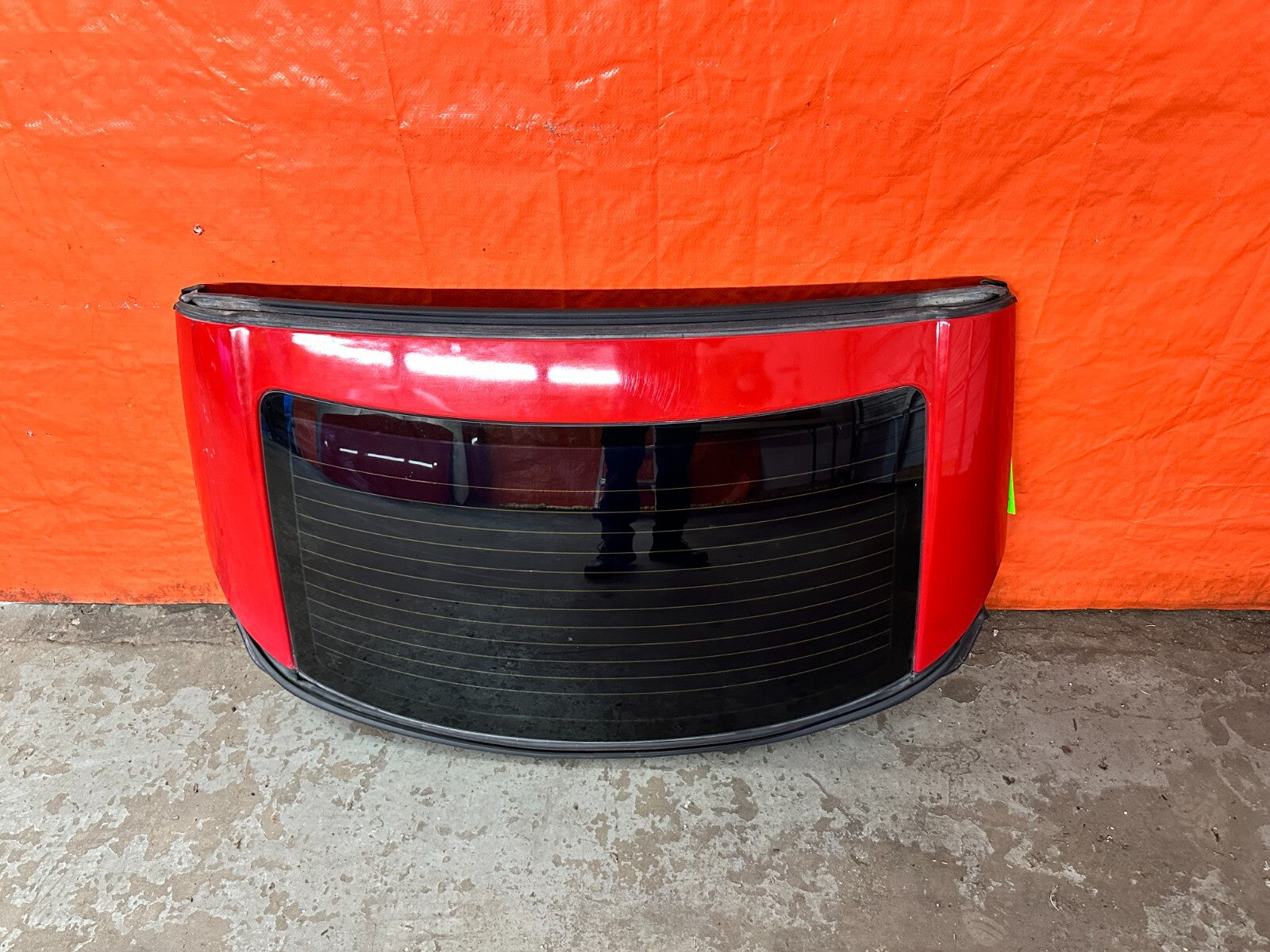 02 08 LEXUS SC430   CONVERTIBLE TOP REAR GLASS PORTION   OEM FACTORY OE #26112