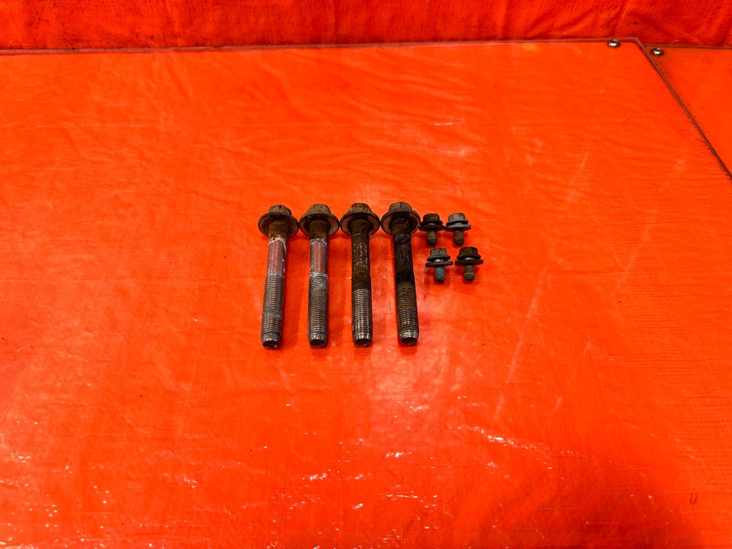 09 14 ACURA TSX   REAR SUBFRAME CROSSMEMBER CARRIER BOLTS   OEM FACTORY #2791