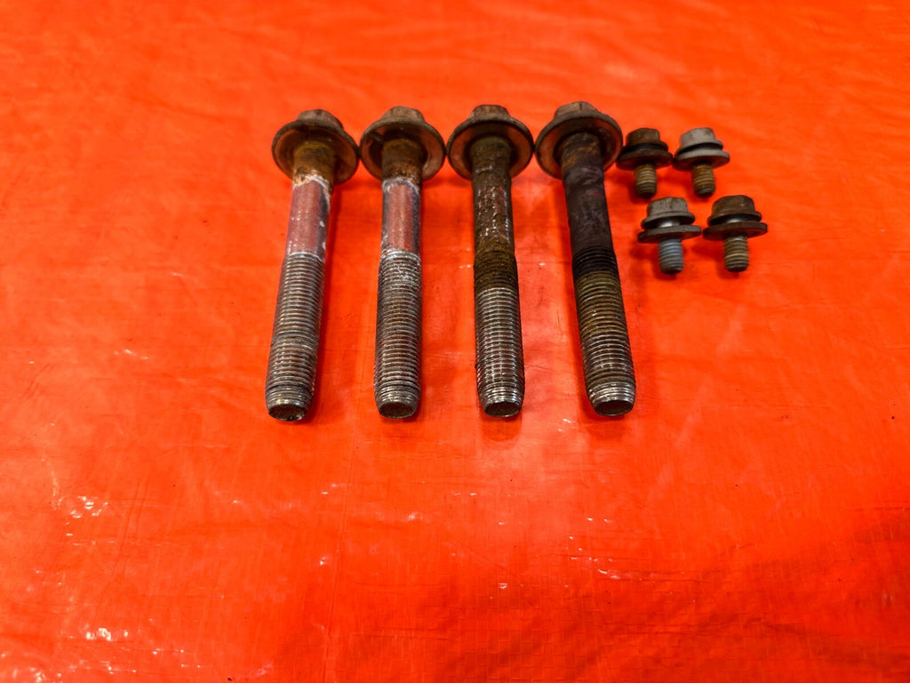 09 14 ACURA TSX   REAR SUBFRAME CROSSMEMBER CARRIER BOLTS   OEM FACTORY #2792