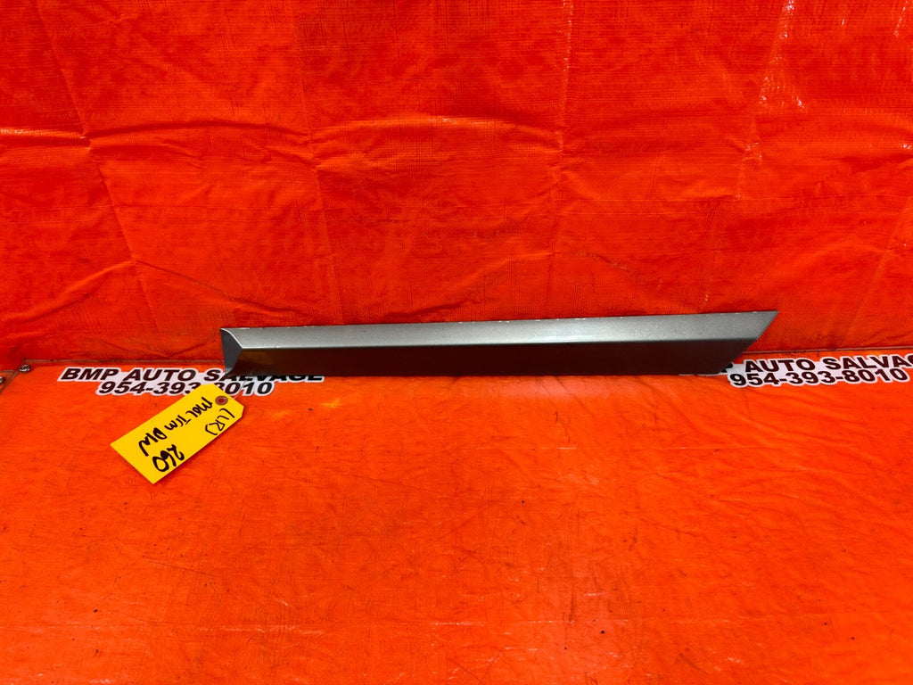 06 11 HONDA CIVIC SI 4D SEDAN   DOOR MOLDING IMPACT STRIP LEFT REAR OEM #2600