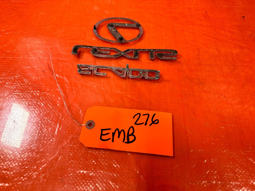 92 00 LEXUS SC400   EMBLE MBADGE INSIGNIA   LEXUS   SC400 & L   OEM #27612