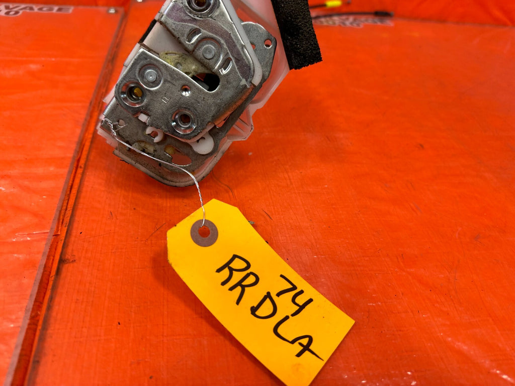 2012 SUBARU WRX STI SEDAN   PASSENGER RIGHT REAR DOOR LOCK ACTUATOR   OEM #745