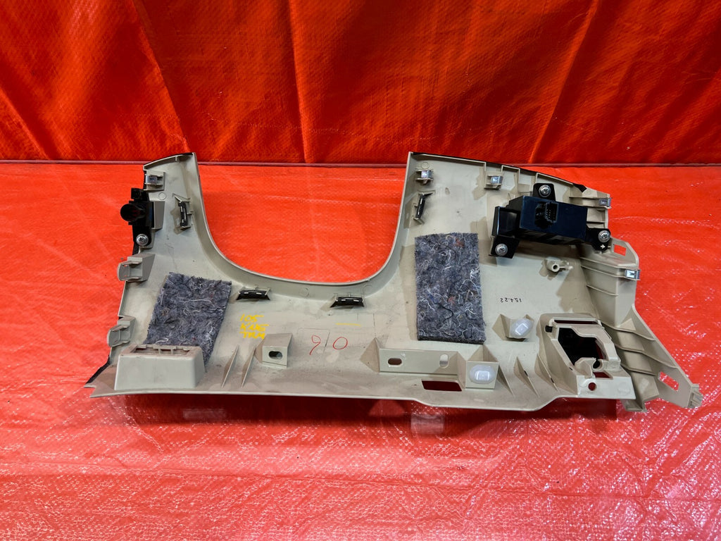 14 16 INFINITI Q50   KNEE TRIM UNDER STEERING COLUMN COVER   BEIGE   OEM #1058