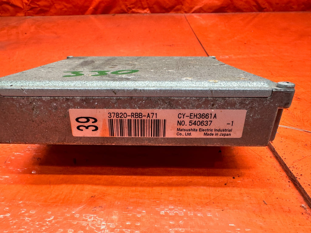 04 05 ACURA TSX   ENGINE COMPUTER ECU W/ MATCHING IGNITION SWITCH OEM #304