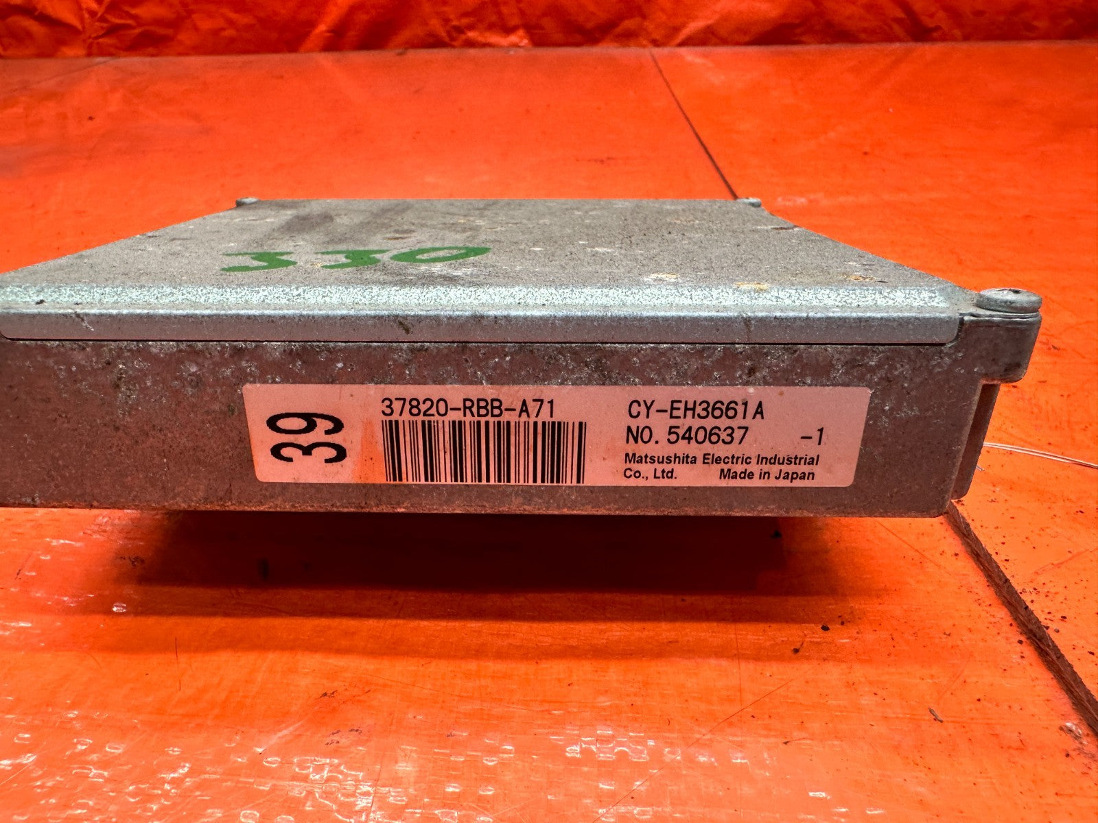 04 05 ACURA TSX   ENGINE COMPUTER ECU W/ MATCHING IGNITION SWITCH OEM #304