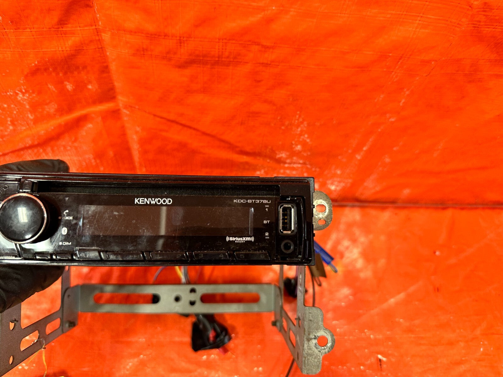 90 93 MAZDA MX 5 MIATA   KENWOOD KDC BT378U   AM FM RADIO STEREO CD PLAYER #2674