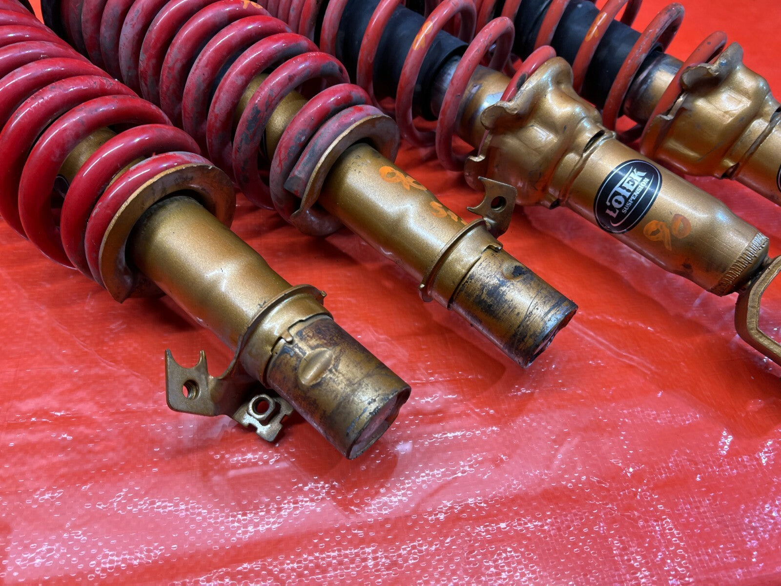 94 01 ACURA INTEGRA   LOTEK SHOCKS / STRUTS   DROPZONE LOWERING SPRINGS   #908