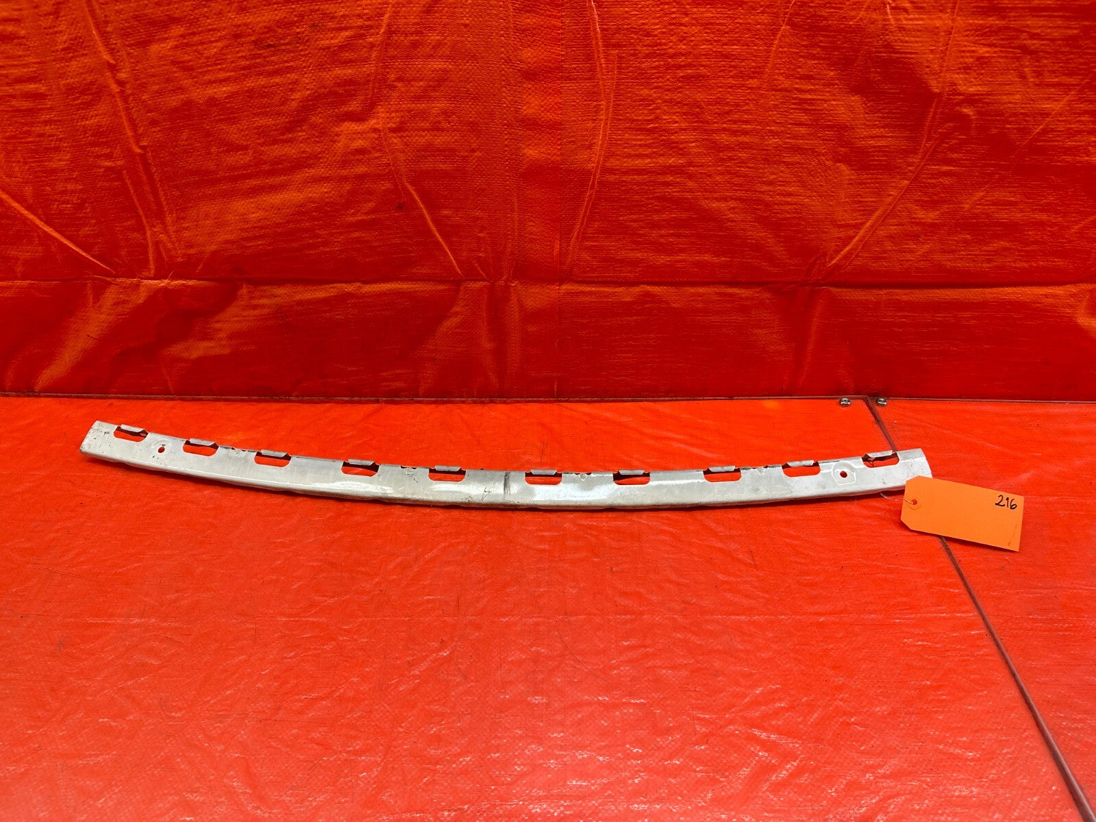 08 15 LANCER EVOLUTION X EVO 10   REAR BUMPER MOUNTING BRACKET BRACE BAR OEM 2170