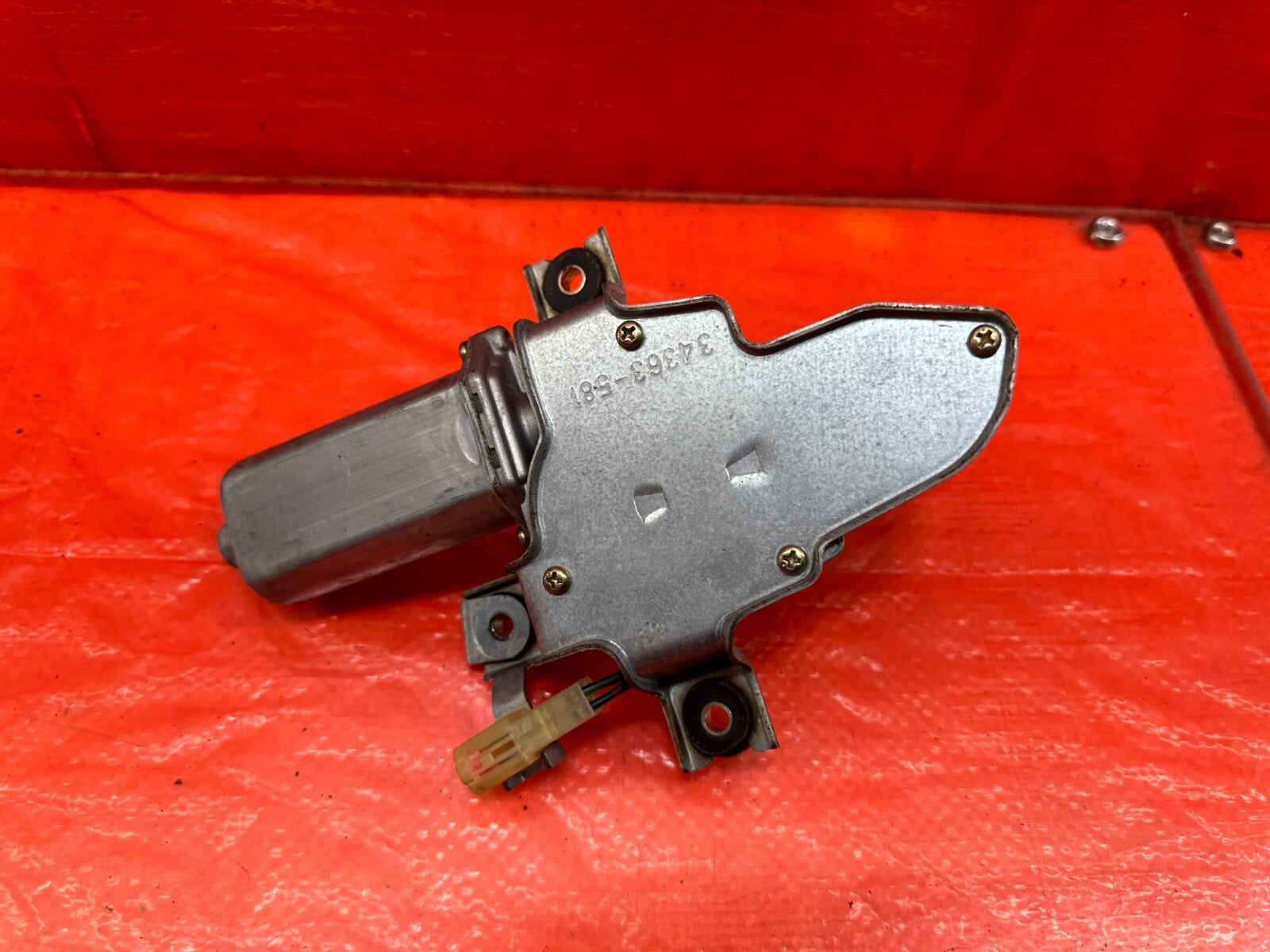 02   06 ACURA RSX BASE & TYPE S   REAR WIPER MOTOR ASSEMBLY   OEM FACTORY #2128