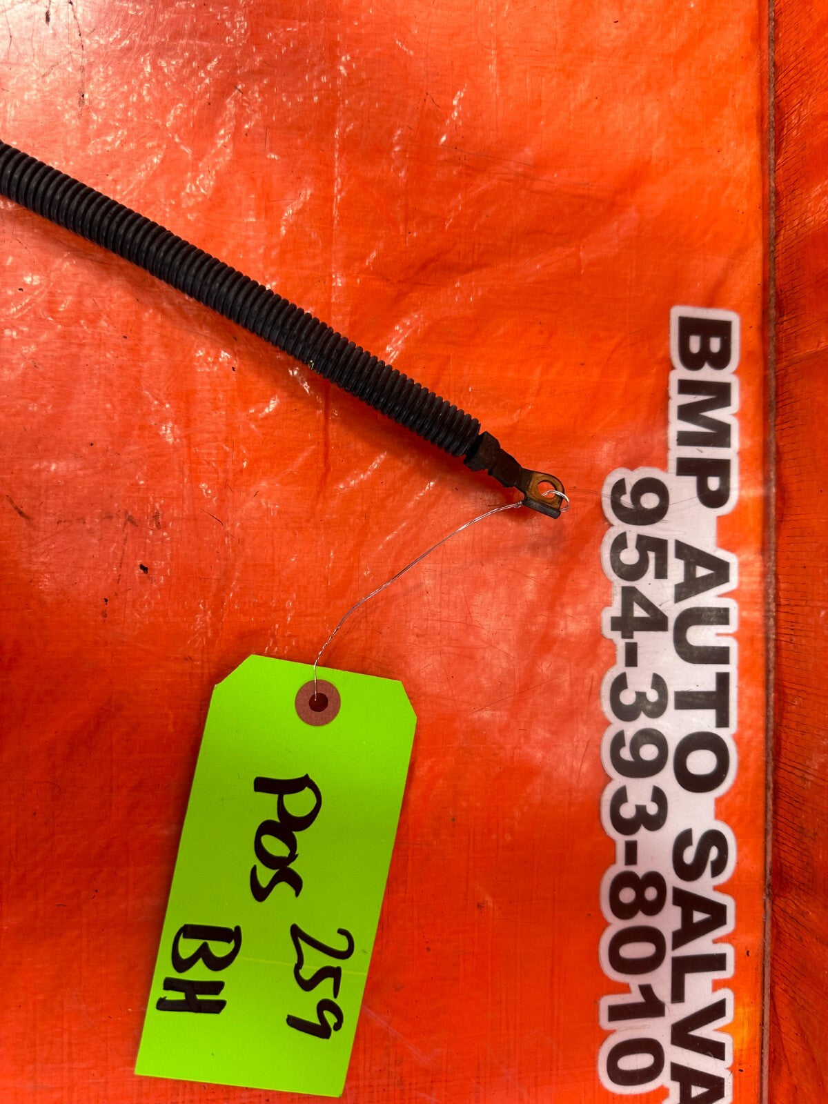 97 01 HONDA PRELUDE BASE MANUAL POSITIVE TERMINAL CHARGE STARTER HARNESS   #2593