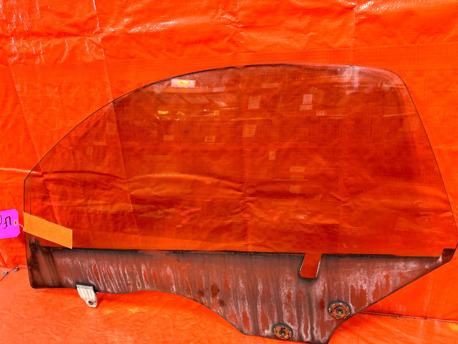 03 08 NISSAN 350Z   DRIVER LEFT FRONT WINDOW GLASS   OEM FACTORY #2626