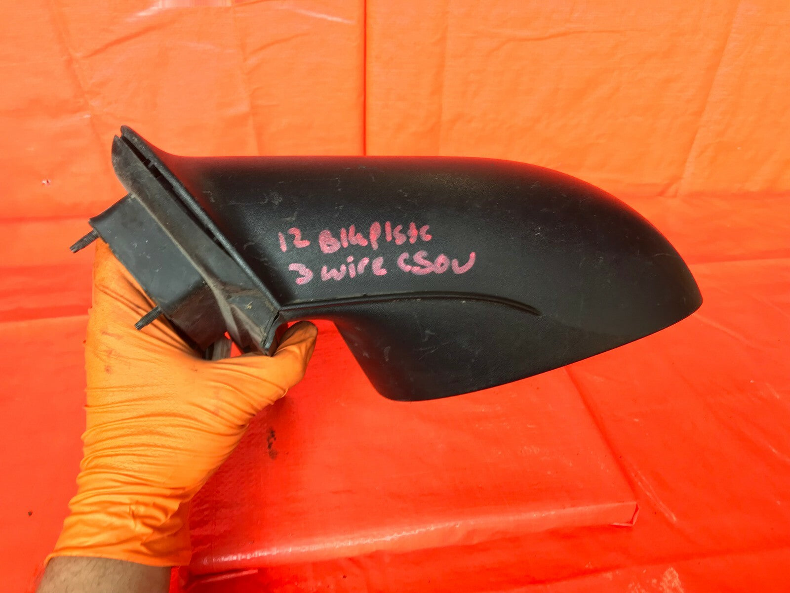 OEM 2006 2007 2008 CHRYSLER PT CRUISER DRIVER LEFT SIDE VIEW MIRROR BLACK 3 PIN8