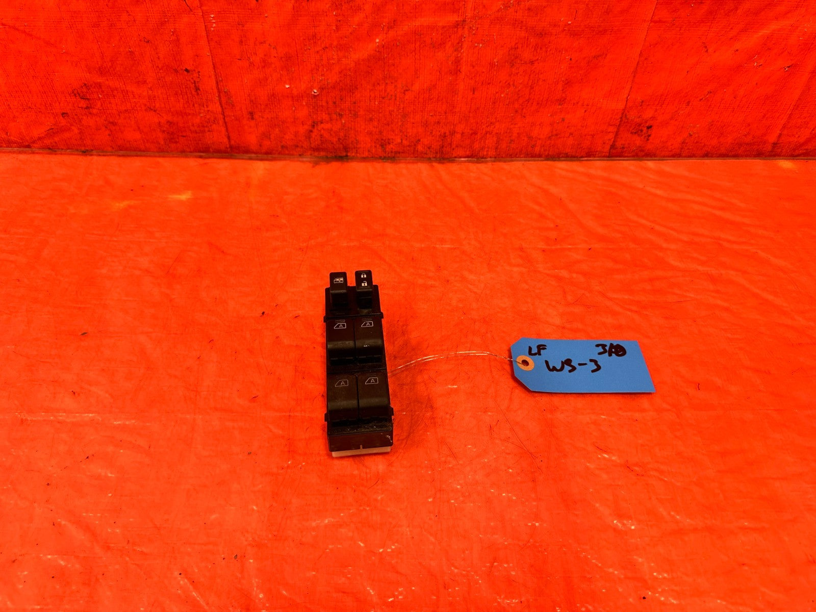 09 15 INFINITI G37 CONVERTIBLE   DRIVER LEFT MASTER WINDOW SWITCH OEM #3100