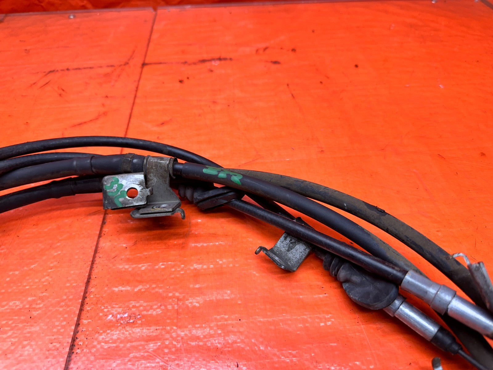 92 96 HONDA PRELUDE PARKING E BRAKE CABLES PAIR  LEFT RIGHT OEM #3327