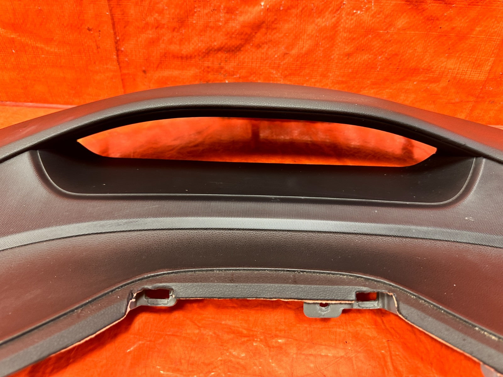 06 11 HONDA CIVIC SI UPPER DASH DASHBOARD SPEEDOMETER BEZEL TRIM PLASTIC OEM 3005