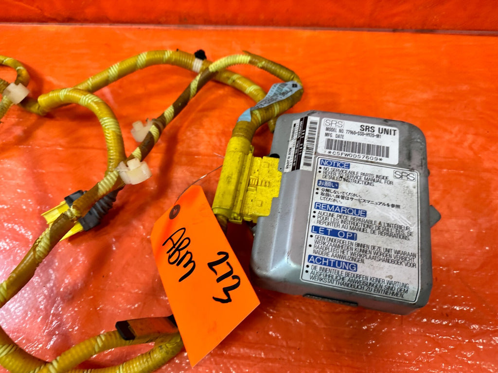 92 96 HONDA PRELUDE   CONTROL MODULE   OEM PART # 77960 SS0 H92   #2736