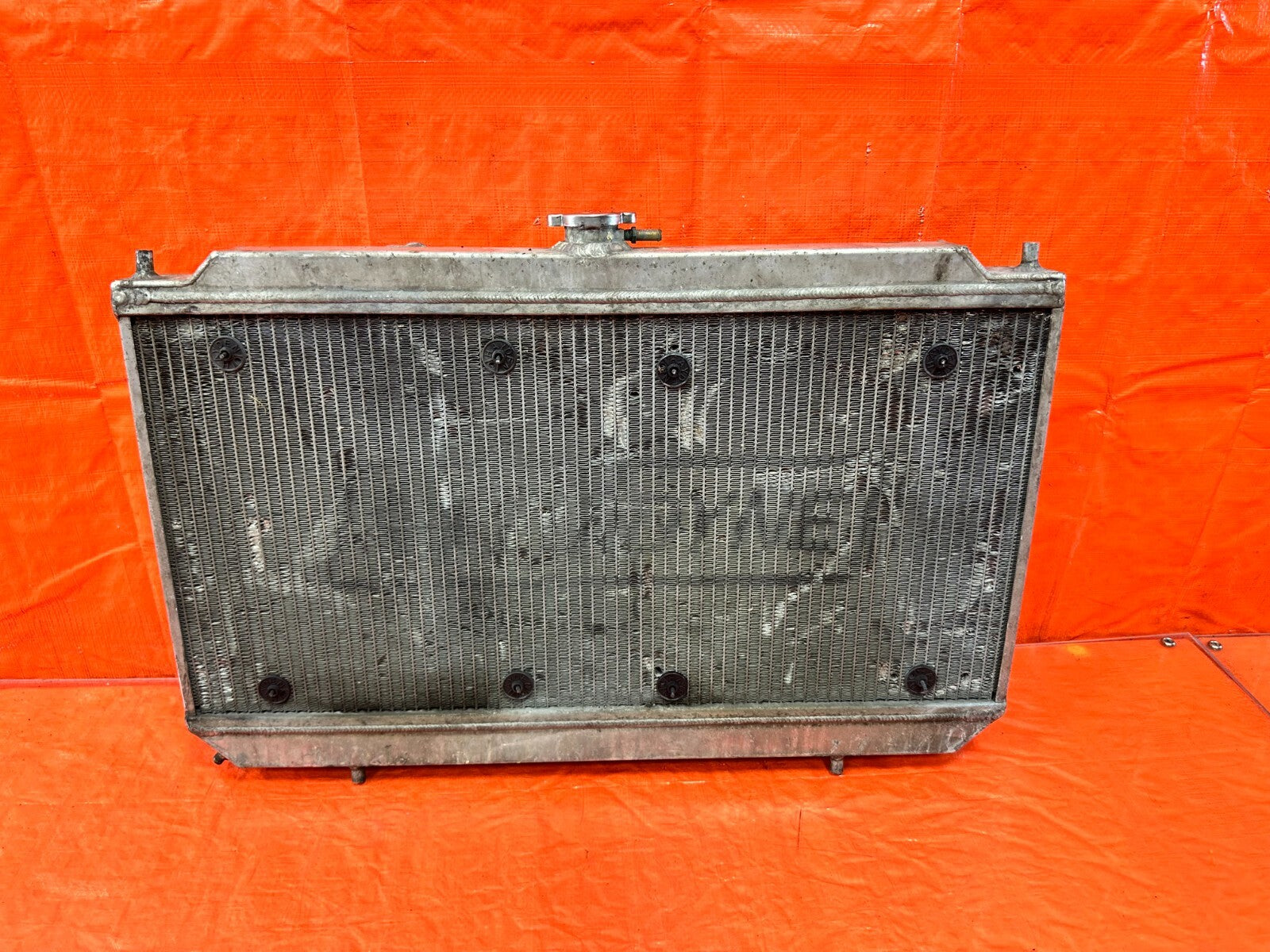 94 01 ACURA INTEGRA   ALUMINUM FLUIDYNE RADIATOR W/ SLIM COOLING FANS   #2851
