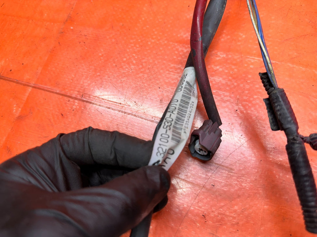 97 01 HONDA PRELUDE 2.2L REAR BACK WIRE WIRING HARNESS 32100 S30 A010 OEM #33610
