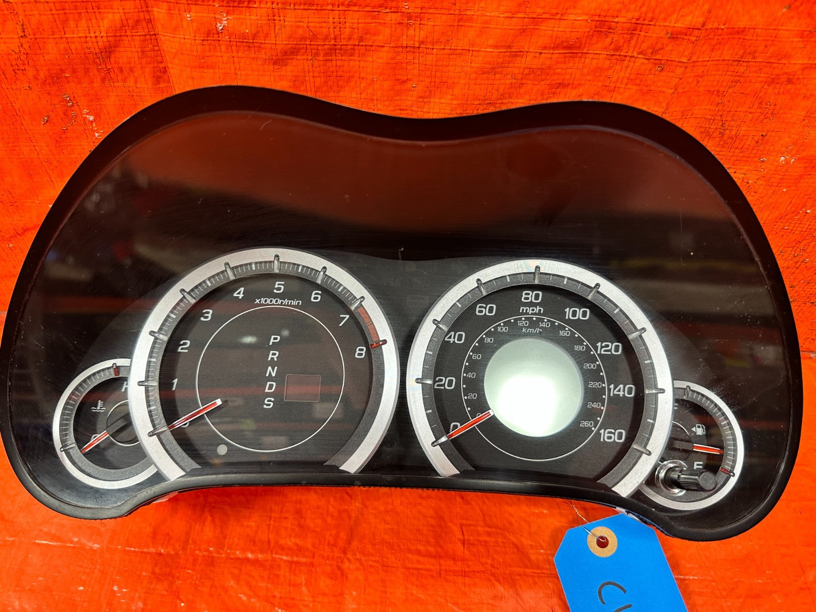 09 10 ACURA TSX AUTOMATIC   AUTOMATIC INSTRUMENT GAUGE CLUSTER SPEEDOMETER4