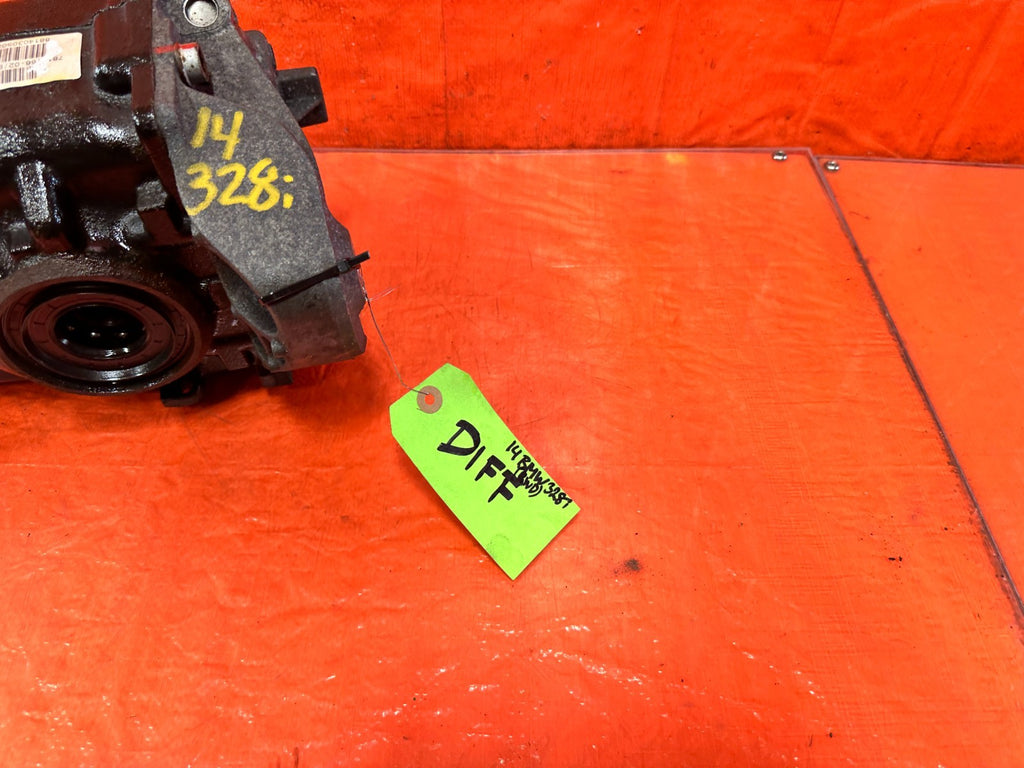 OEM 2014 14 BMW 328i SEDAN RWD   REAR DIFFERENTIAL DIFF 7603748 03 3.15 RATIO1
