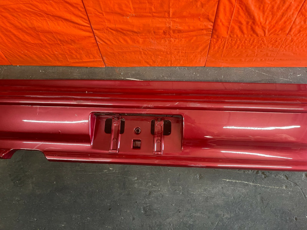 90 91 HONDA CRX   REAR   BUMPER COVER   PAINTED RED   GENUINE FACTORY OEM #615
