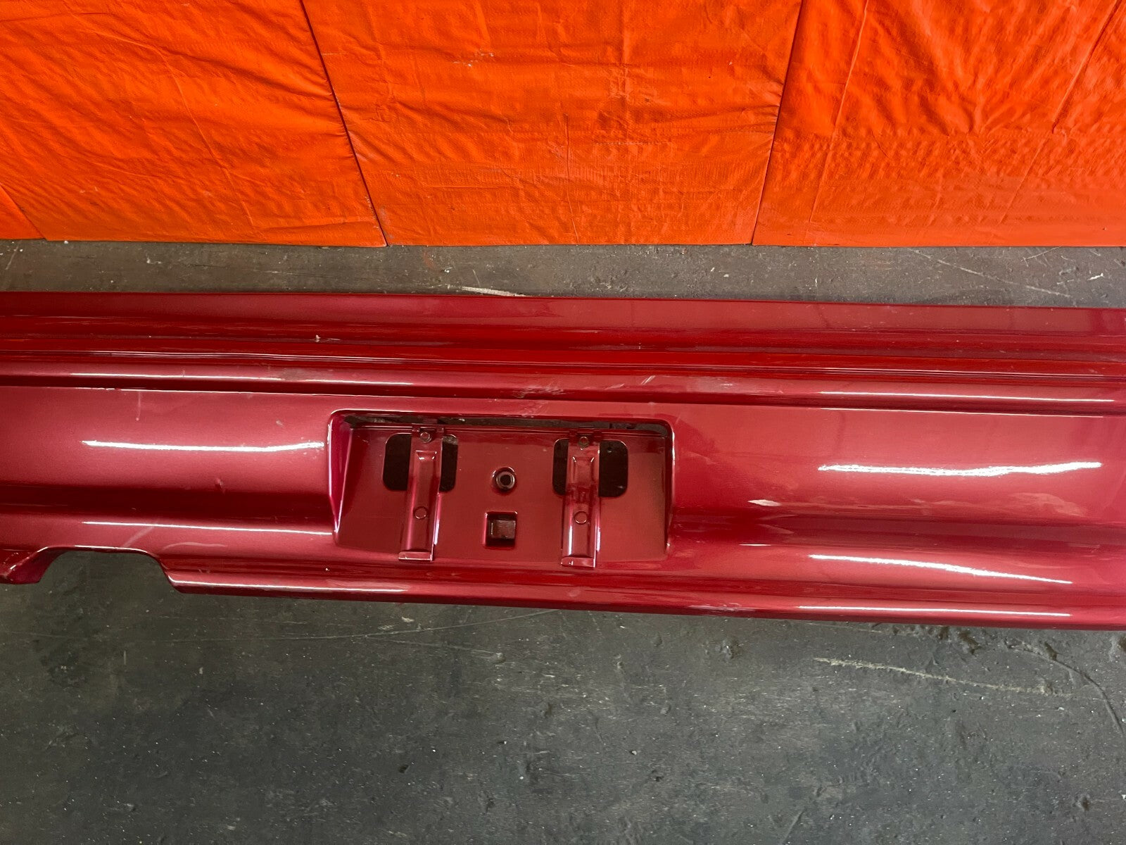 90 91 HONDA CRX   REAR   BUMPER COVER   PAINTED RED   GENUINE FACTORY OEM #615