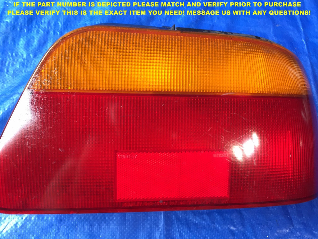 OEM 1995 1996 95 96 CHRYSLER SEBRING PASSENGER RIGHT TAIL LIGHT 6B2