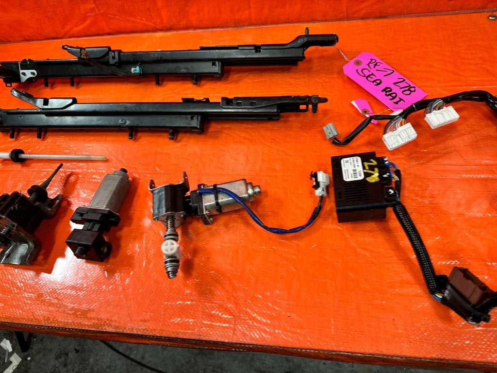 09 15 INFINITI G37 CONVERTIBLE   SEAT RAIL   PASSENGER RIGHT  W/ ALL MOTORS OEM5