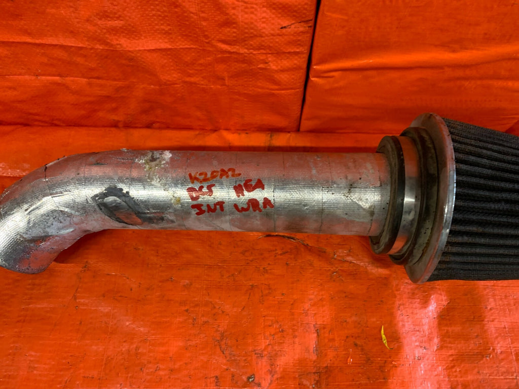02 04 ACURA RSX TYPE S   K20A2 SHORT RAM AIR INTAKE SYSTEM   HEAT WRAPPED   2