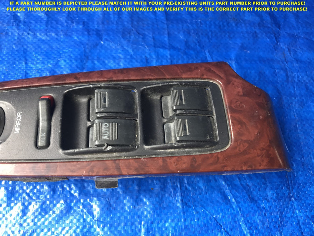 OEM 2003 03 ACURA MDX DRIVER LEFT MASTER WINDOW SWITCH  1
