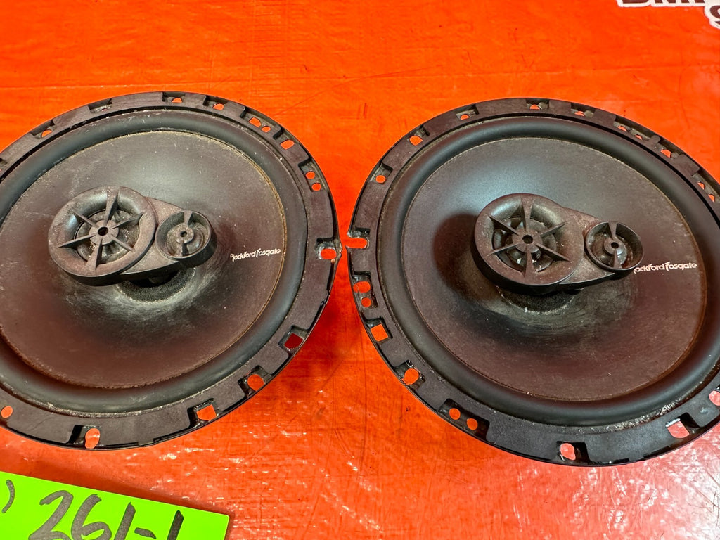 06 11 HONDA CIVIC   ROCKFORD FOSGATE R165X3 SPEAKERS   #2616