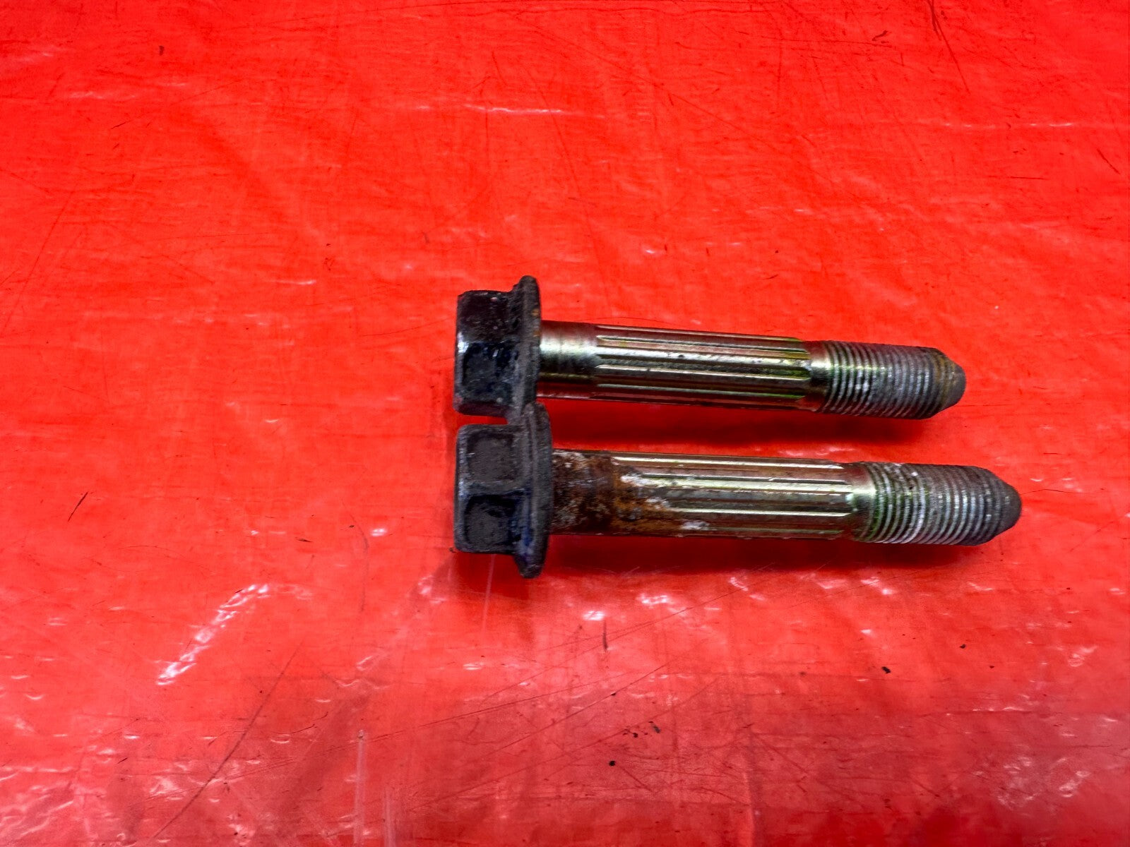 00 09 HONDA S2000   LEFT OR RIGHT FRONT UPPER CONTROL ARM BOLTS HARDWARE OEM 2242
