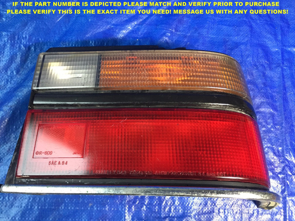 OEM 1986 1987 1988 86 87 88 ACURA LEGEND PASSENGER RIGHT TAIL LIGHT 1B2