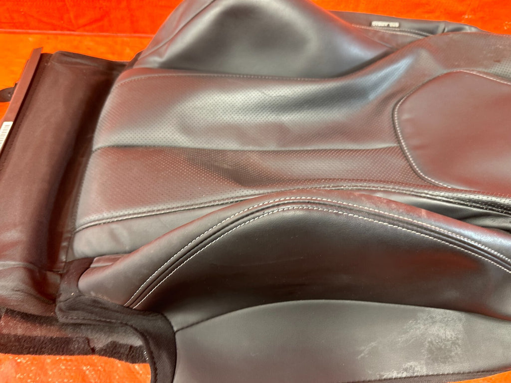 17 20 INFINITI Q60   PASSENGER RIGHT FRONT UPPER SEAT SKIN LEATHER WRAP OEM 2895