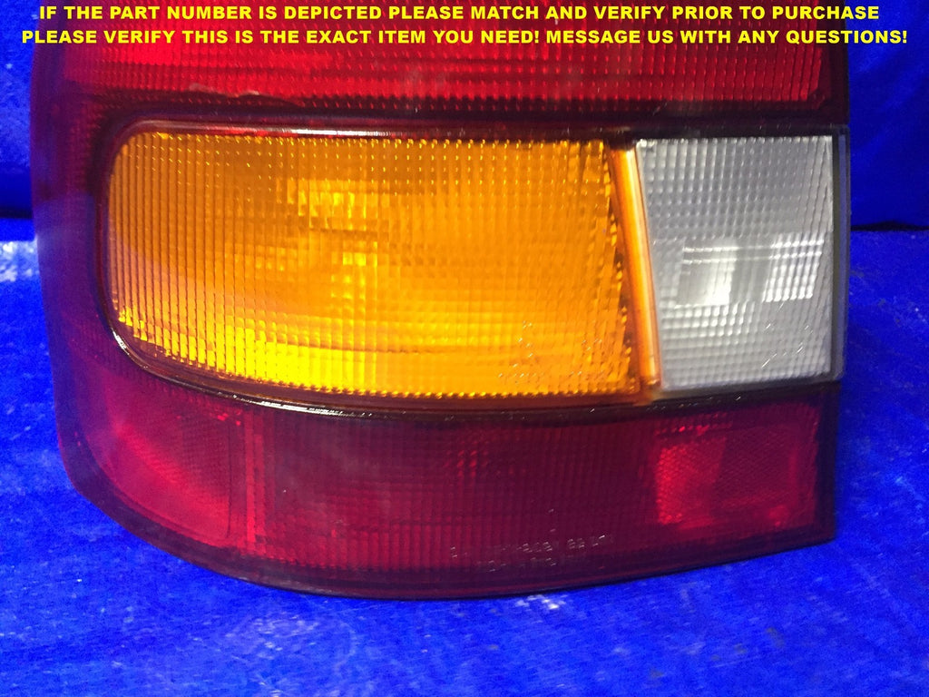OEM 1992 1993 92 93 HYUNDAI ELANTRA DRIVER LEFT TAIL LIGHT L LH 4