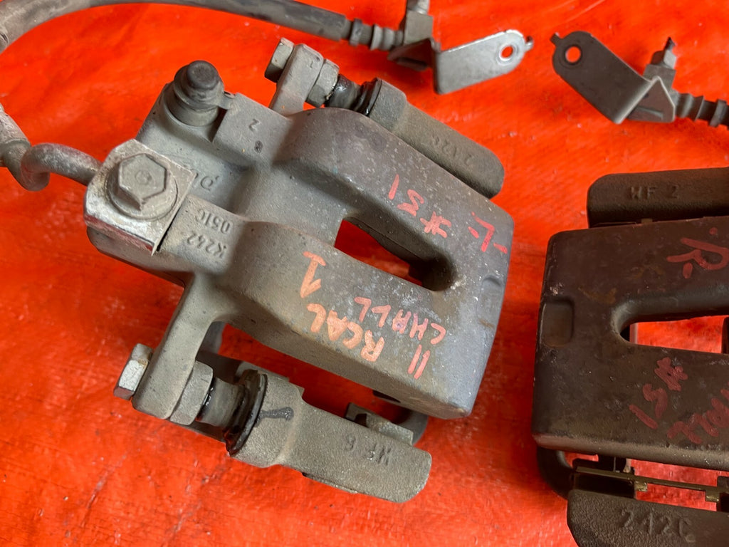 09 18 DODGE CHALLENGER   5.7L R/T   REAR   RWD   BRAKE CALIPER SET   LEFT RIGHT 7