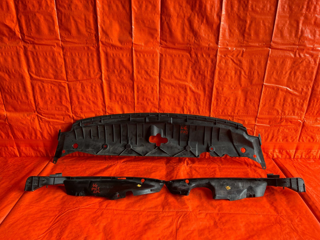 07 11 HONDA CIVIC SI SEDAN   FENDER & RADIATOR TRIM SET   LEFT RIGHT   OEM #6610