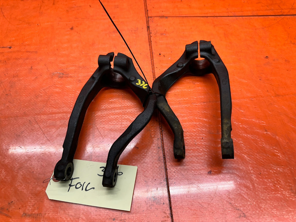 97 01 HONDA PRELUDE 2.2L DRIVER PASSENGER FRONT LOWER SHOCK FORKS SET OEM #3369